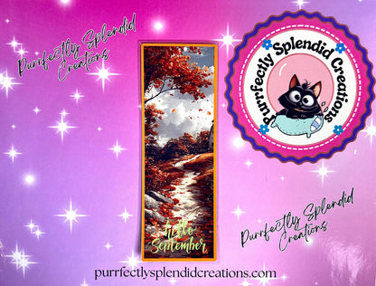 Bookmark, Fall, September, Autumn
