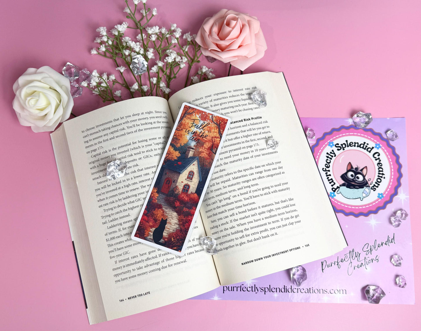 Bookmark, Fall, September, Autumn