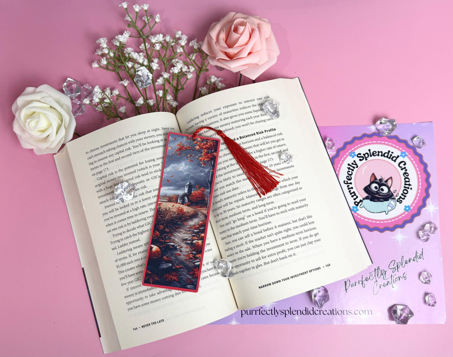 Bookmark, Fall, September, Autumn