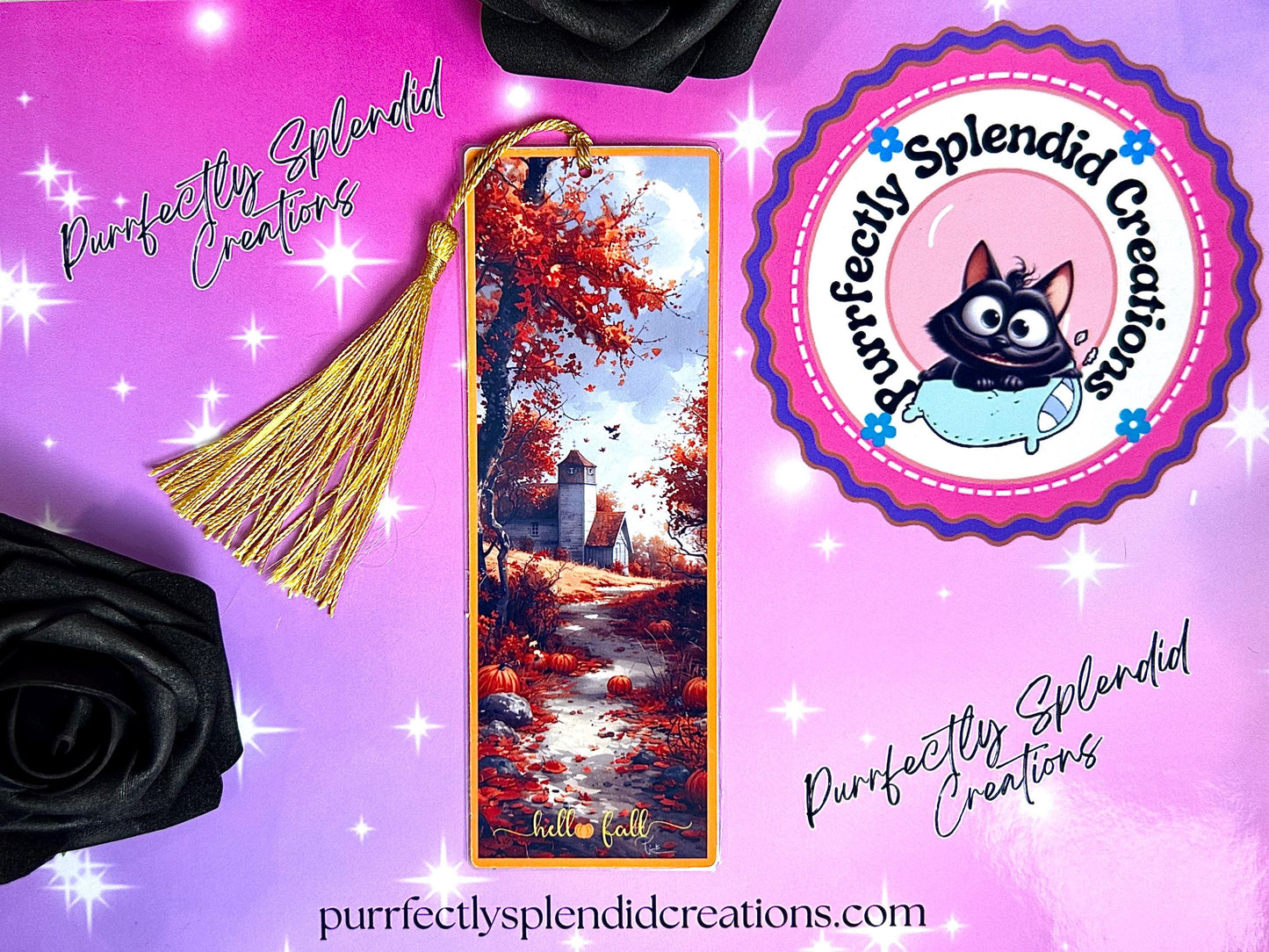 Bookmark, Fall, September, Autumn