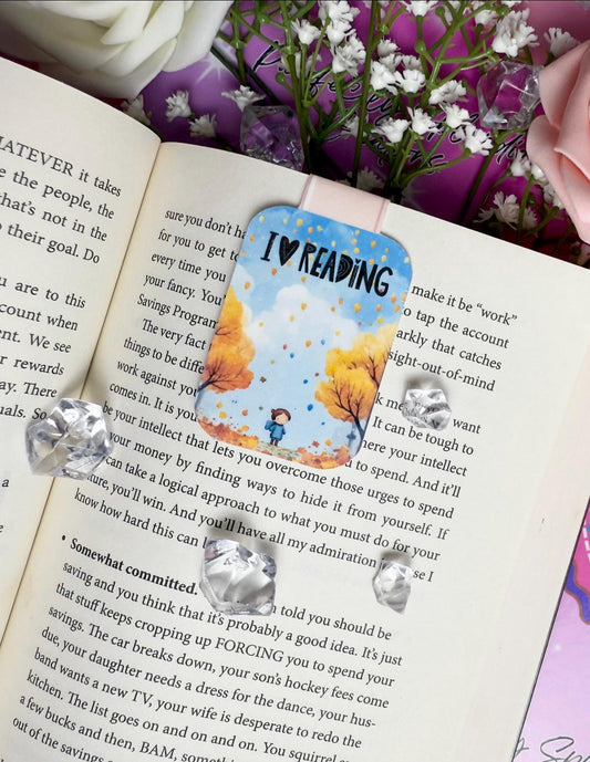 Magnetic Bookmark, Fall, September, Autumn